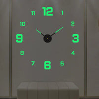 Creative Wall Clock - ArtTime-Numbers - Luminous-60-100 cm-State of Style
