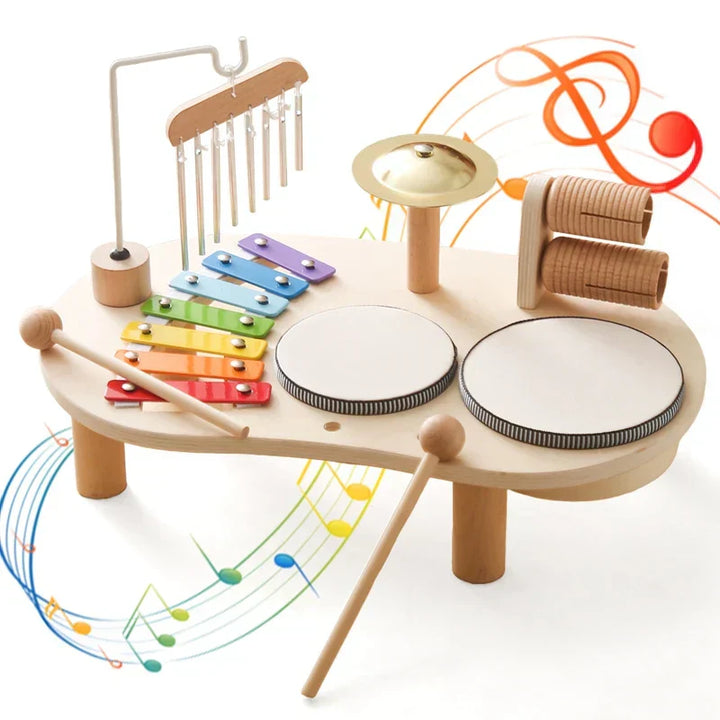 Creative Wooden Toy Music Station - MelodyMaker-State of Style
