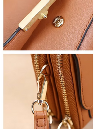 Crossbody Bag Made of Leather-Black-1-State of Style