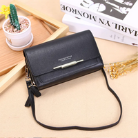Crossbody Bag Made of Leather-Black-1-State of Style