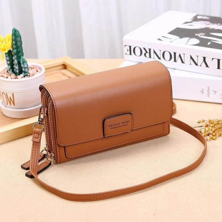Crossbody Bag Made of Leather-Brown-2-State of Style