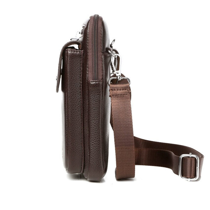 Men’s PU Leather Crossbody Bag