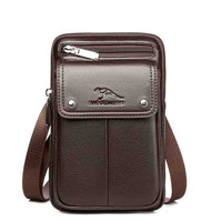 Men’s PU Leather Crossbody Bag