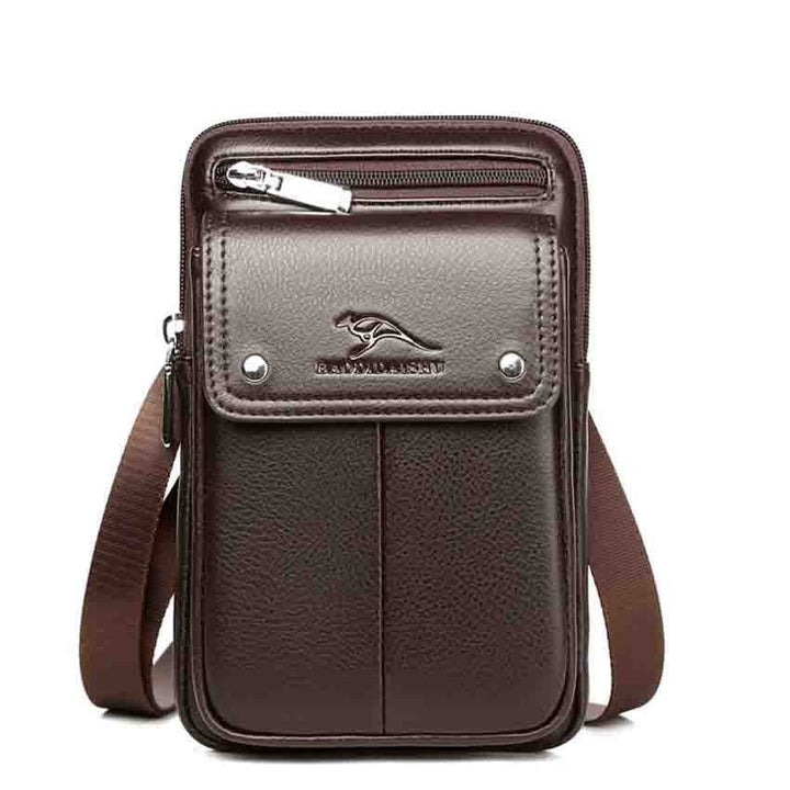 Men’s PU Leather Crossbody Bag