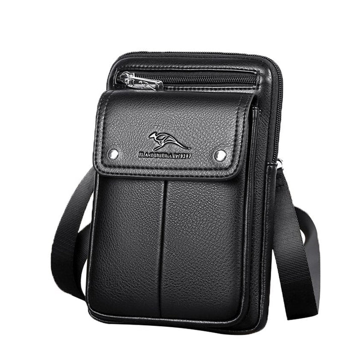 Men’s PU Leather Crossbody Bag