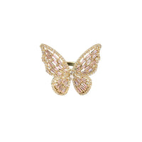 Crystal Butterfly Ring - Elena-Gold-State of Style