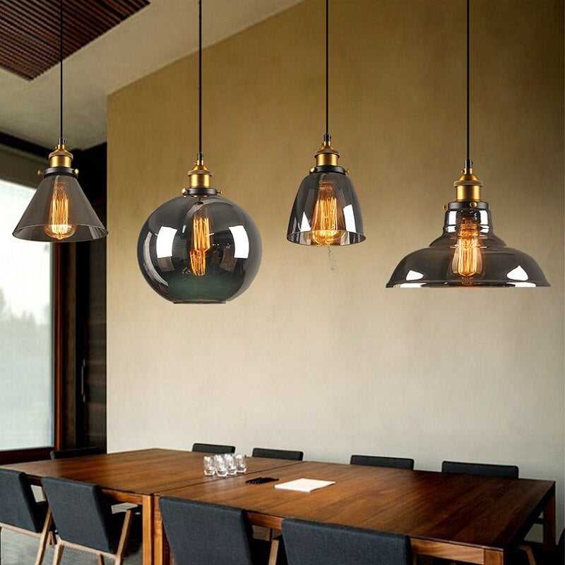 Crystal Luxury Pendant Lamp - Vincent-Amber 1-State of Style
