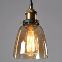 Crystal Luxury Pendant Lamp - Vincent-Amber 1-State of Style