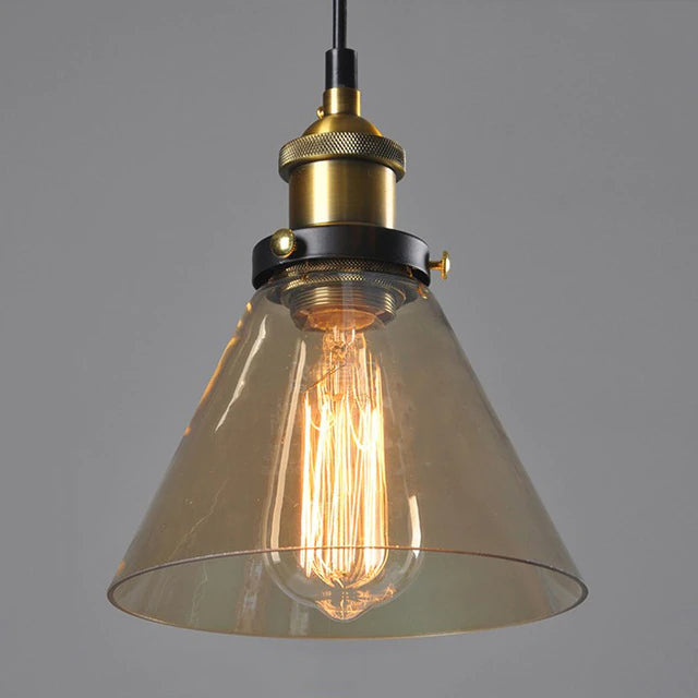 Crystal Luxury Pendant Lamp - Vincent-Amber 2-State of Style