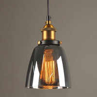 Crystal Luxury Pendant Lamp - Vincent-Smoke Grey 1-State of Style