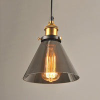 Crystal Luxury Pendant Lamp - Vincent-Smoke Grey 2-State of Style