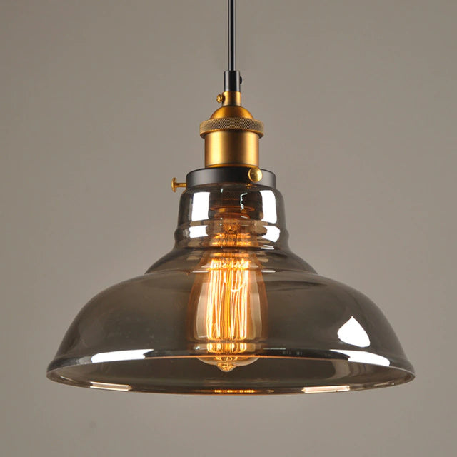 Crystal Luxury Pendant Lamp - Vincent-Smoke Grey 3-State of Style