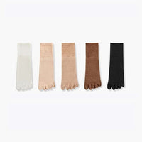 Crystal Traditional Socks – 5-Pack Cotton Toe Socks with Antibacterial Effect-3-State of Style