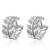 Crystallised Sparkle Earrings – Elegant and Lightweight-Crystallised Gold-State of Style