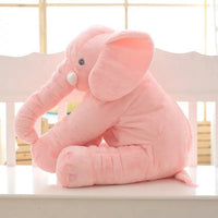 Cuddlephant Plush Elephant Cushion-Pink-40 cm-State of Style
