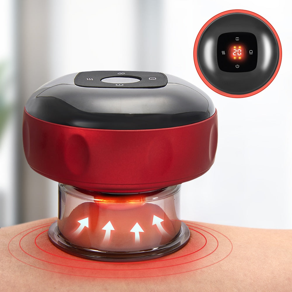 Cupping Therapy Massager - ThermaCupp-Red-State of Style