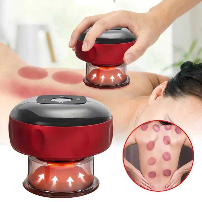 Cupping Therapy Massager - ThermaCupp-Red-State of Style