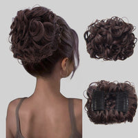 Curly Knot Hair Extension – FluffyFix-01#-State of Style