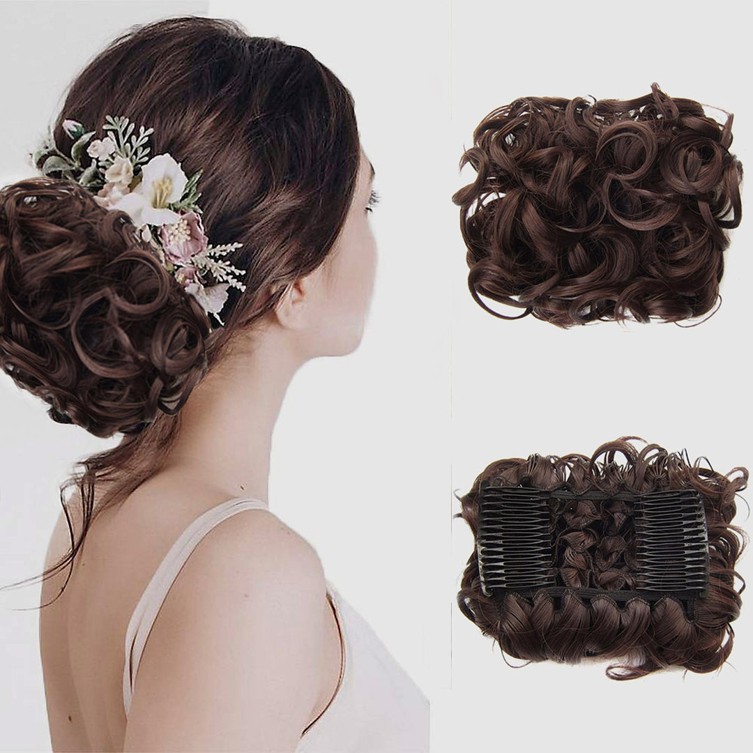 Curly Knot Hair Extension – FluffyFix-04#-State of Style
