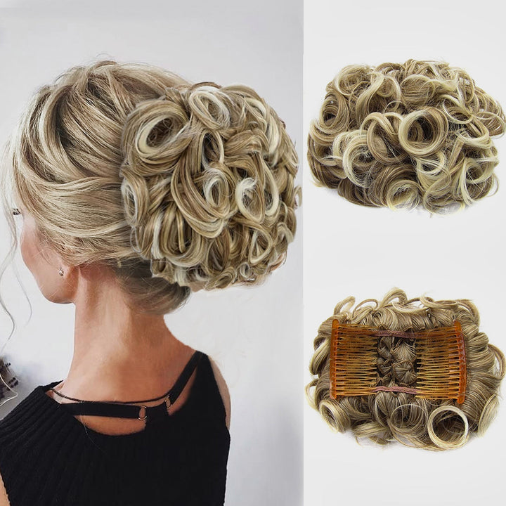 Curly Knot Hair Extension – FluffyFix-06#-State of Style