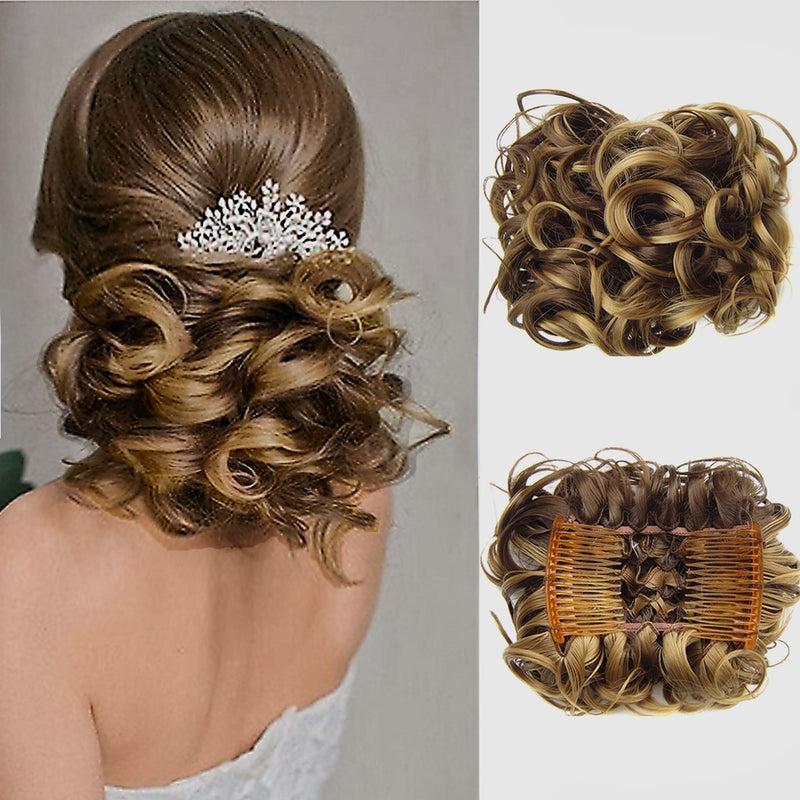 Curly Knot Hair Extension – FluffyFix-08#-State of Style