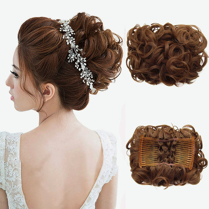Curly Knot Hair Extension – FluffyFix-09#-State of Style
