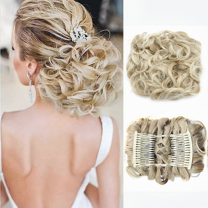 Curly Knot Hair Extension – FluffyFix-11#-State of Style