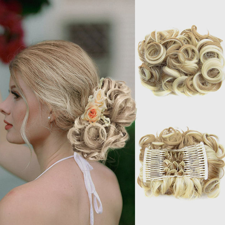 Curly Knot Hair Extension – FluffyFix-13#-State of Style