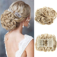 Curly Knot Hair Extension – FluffyFix-15#-State of Style