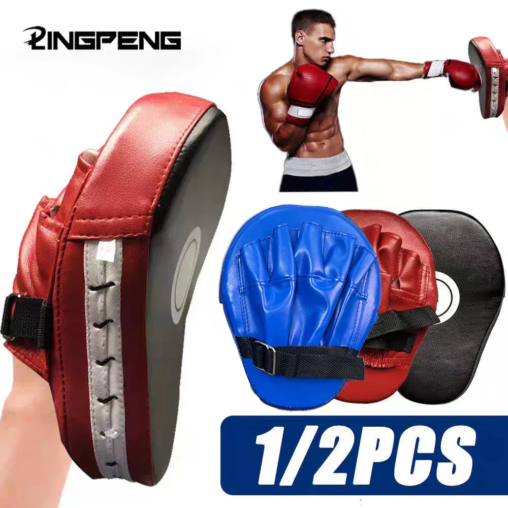 Curved Boxing Path - StrikeShield-Red-State of Style