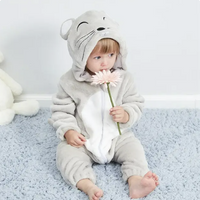 Cute Animals Baby Onesies - SnugglePals-Mouse-0-6 months-State of Style