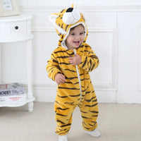 Cute Animals Baby Onesies - SnugglePals-Tiger-0-6 months-State of Style