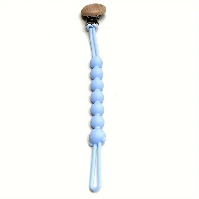 Cute Bear Pacifier Chain - TeddyClip-Light blue-State of Style