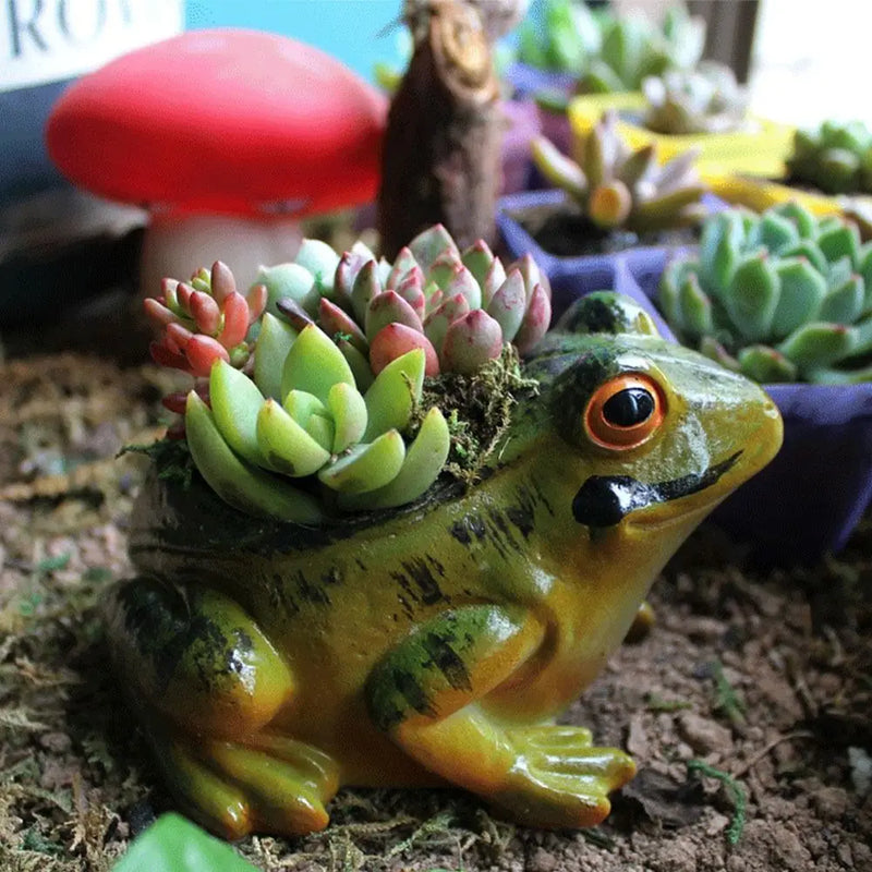 Cute Breathing Plant Pot - FroggyPot-State of Style