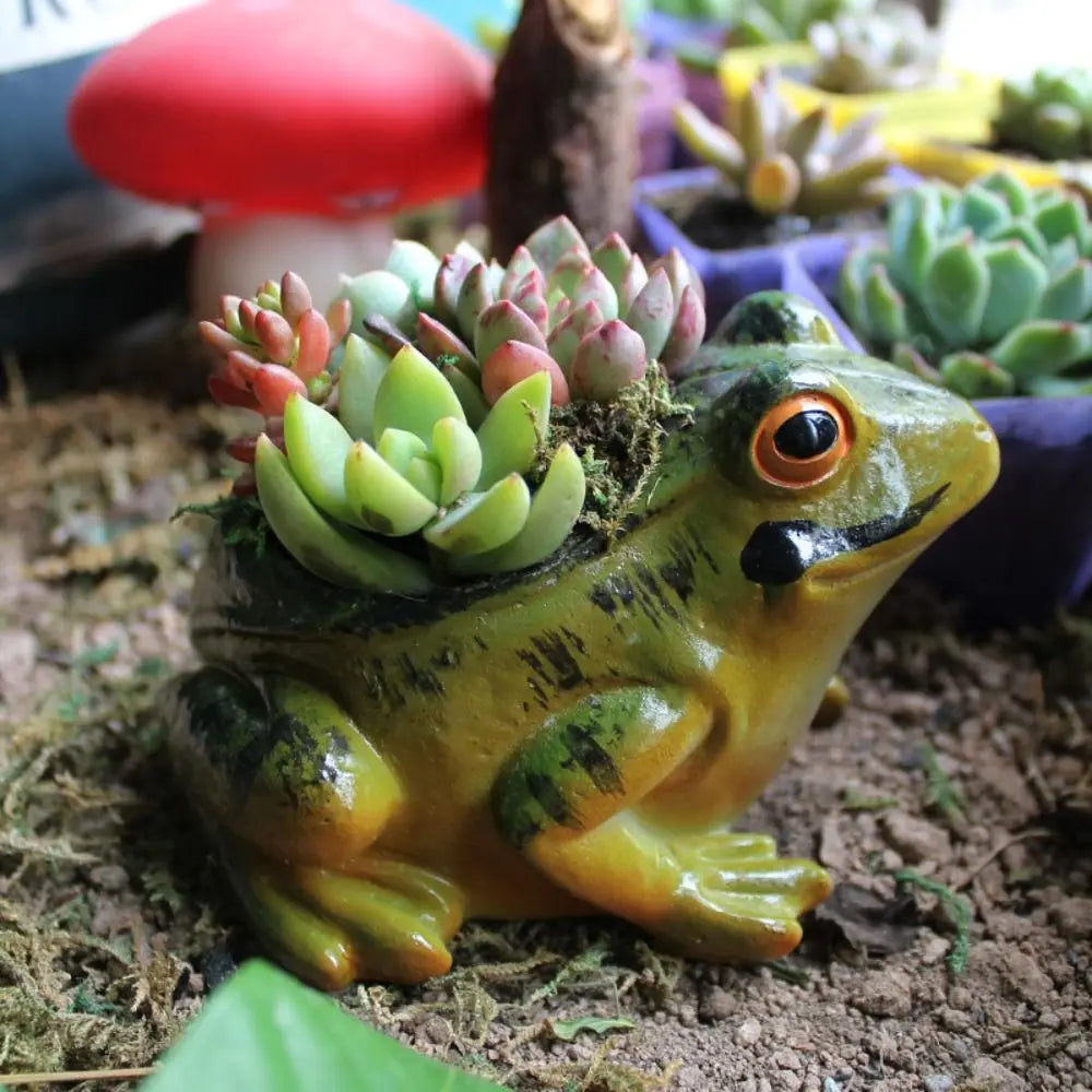 Cute Breathing Plant Pot - FroggyPot-State of Style