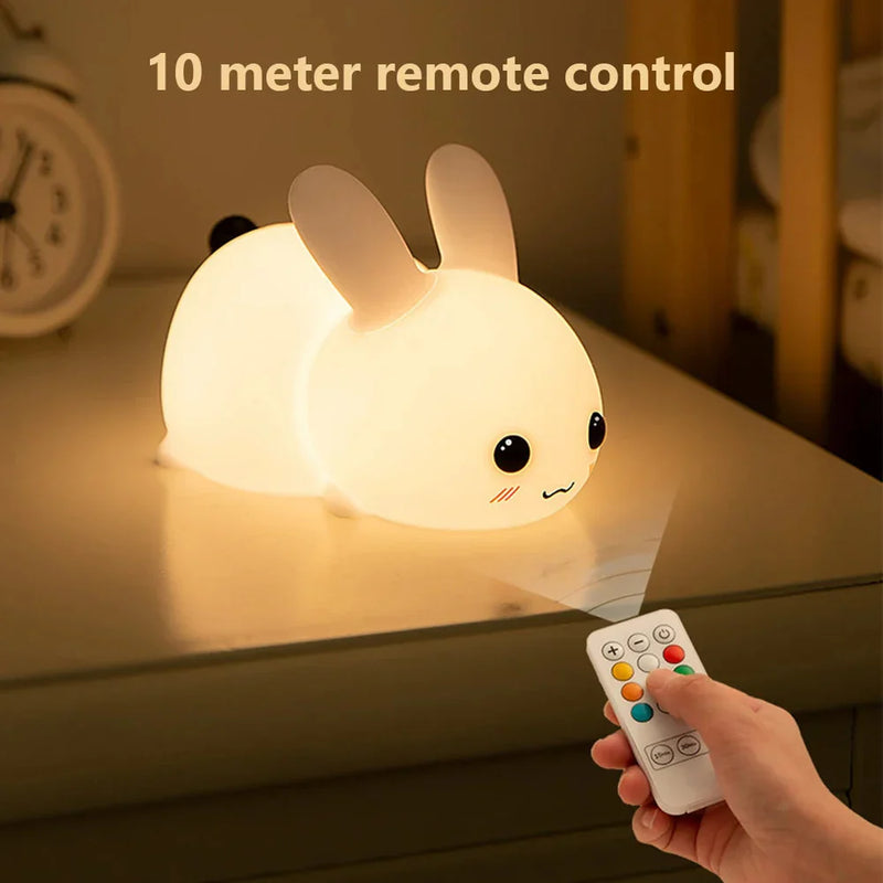 Cute Bunny Night Light - BunnyGlow-Warm White-State of Style