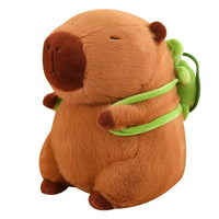 Cute Capybara Plush with Turtle Backpack - CapyBuddy-23cm-State of Style