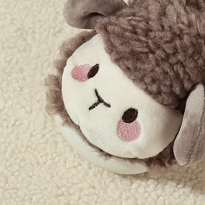 Cute Fluffy Children's Slippers - FluffySteps-Brown-5.5-6.5-State of Style