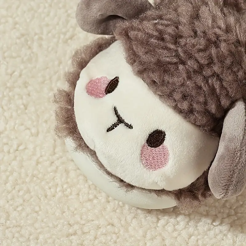Cute Fluffy Children's Slippers - FluffySteps-Brown-5.5-6.5-State of Style
