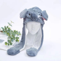 Cute Hat with Moving Ears - BunnyBounce Hat-Elephant-State of Style