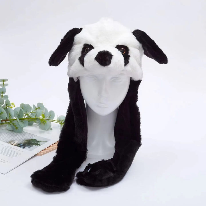 Cute Hat with Moving Ears - BunnyBounce Hat-Panda-State of Style