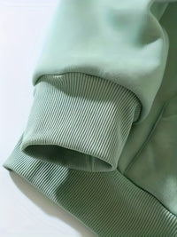 Cute Ladies Hoodie with Kangaroo Pocket - Amira-Green-XS-State of Style