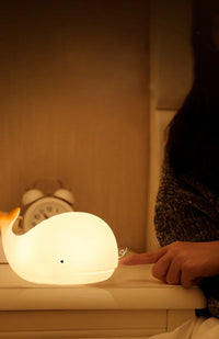 Cute Whale Night Light with Colour Change - GlowWhale-State of Style