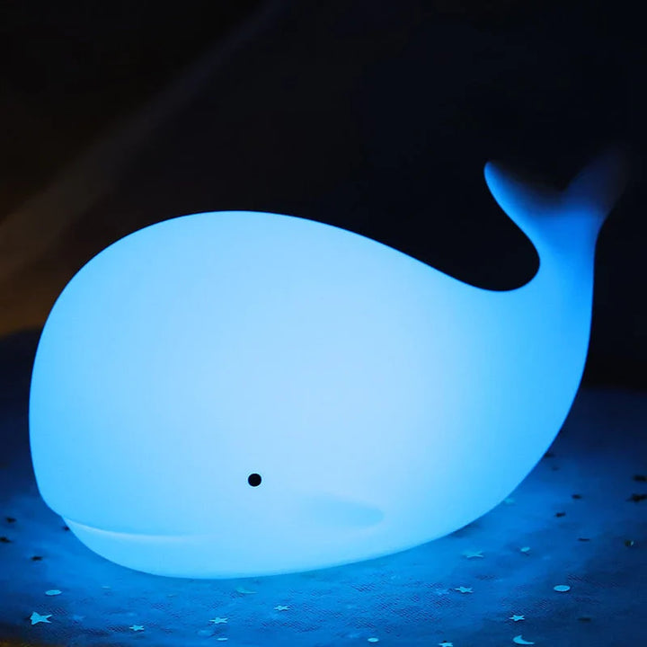 Cute Whale Night Light with Colour Change - GlowWhale-State of Style