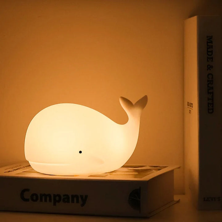 Cute Whale Night Light with Colour Change - GlowWhale-State of Style