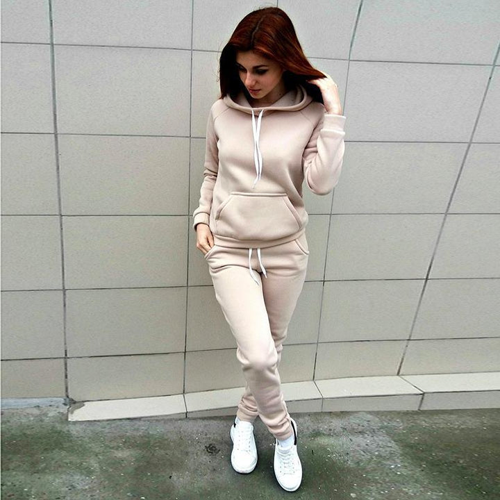 CuteSuit | Women's Stylish Tracksuit-Black-S-State of Style
