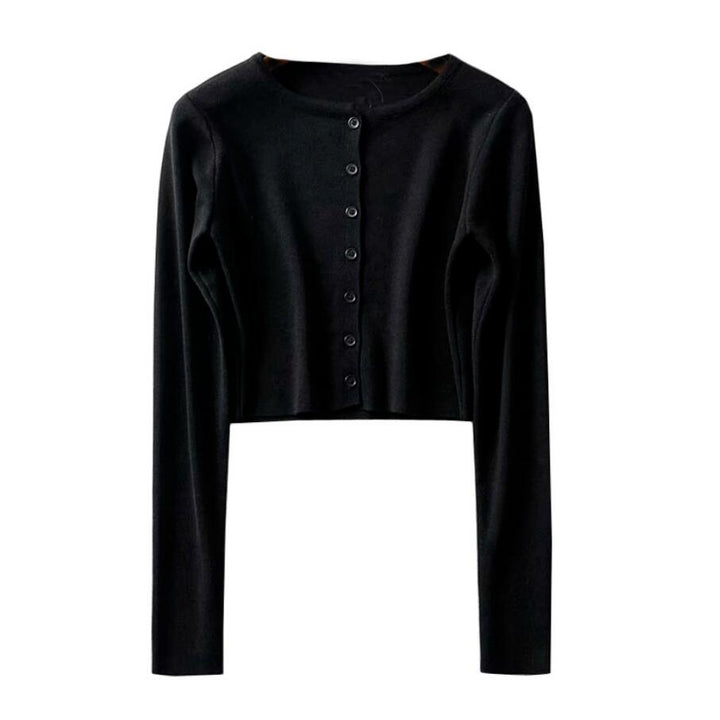 CuteTop | Women's Trendy Crop Top-Black-One Size-State of Style