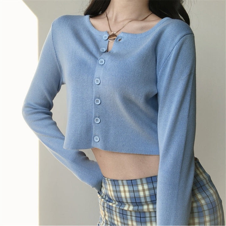 CuteTop | Women's Trendy Crop Top-Green-One Size-State of Style