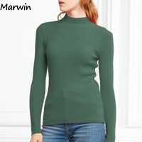 CutSweater | Women's Cosy Knit Pullover-Apricot-State of Style