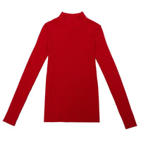 CutSweater | Women's Cosy Knit Pullover-Red-State of Style